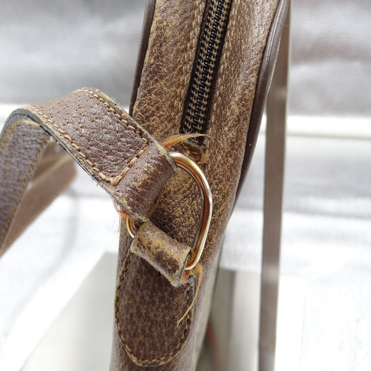 GUCCI グッチ ショルダーバッグ オールドグッチ シェリーライン GG柄 