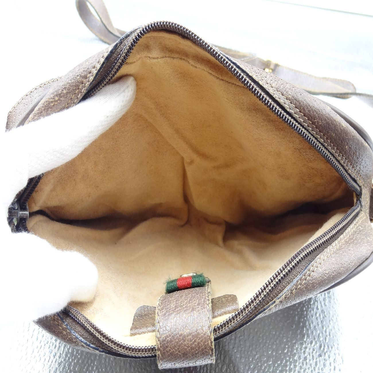 GUCCI グッチ ショルダーバッグ オールドグッチ シェリーライン GG柄