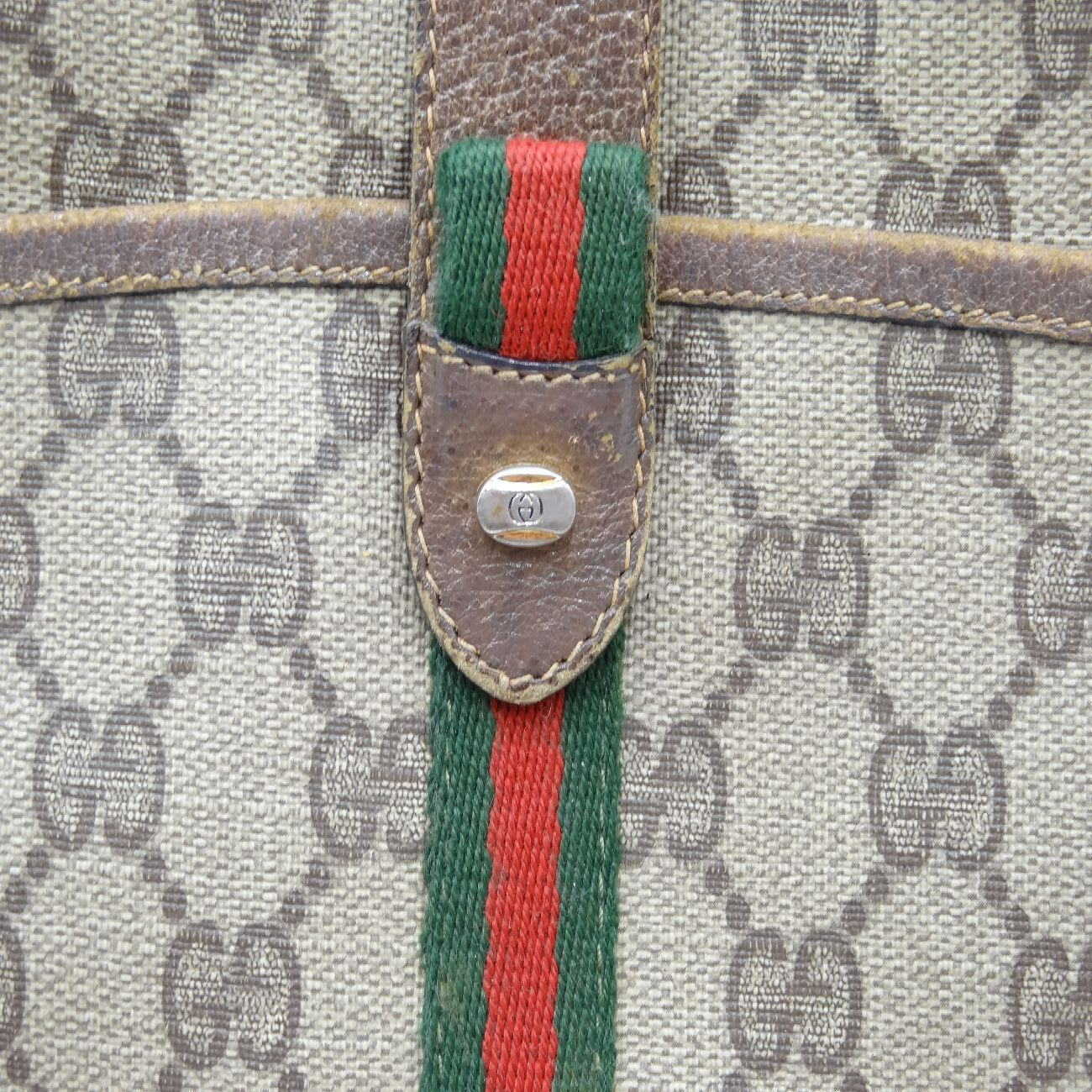 GUCCI グッチ ショルダーバッグ オールドグッチ シェリーライン GG柄