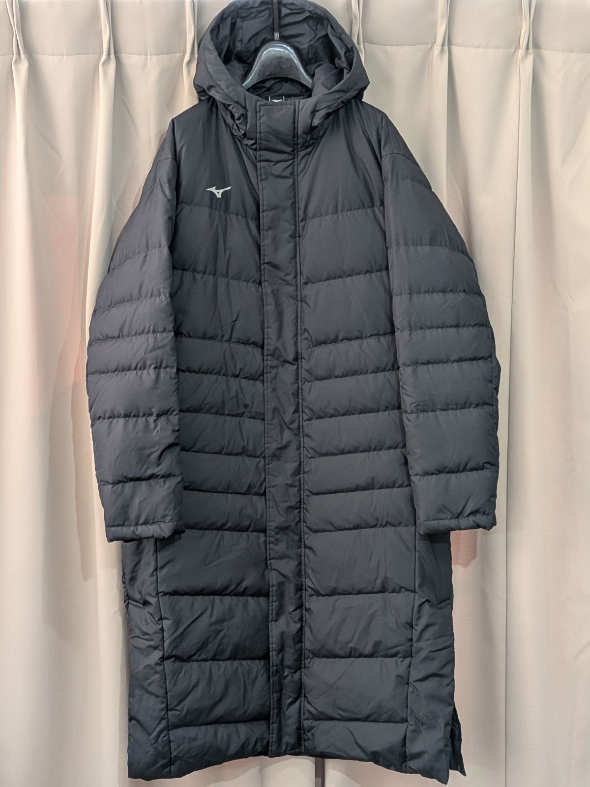 Mizuno ミズノ ダウン ベンチコート M 黒 ブラック 32ME9550 サッカー