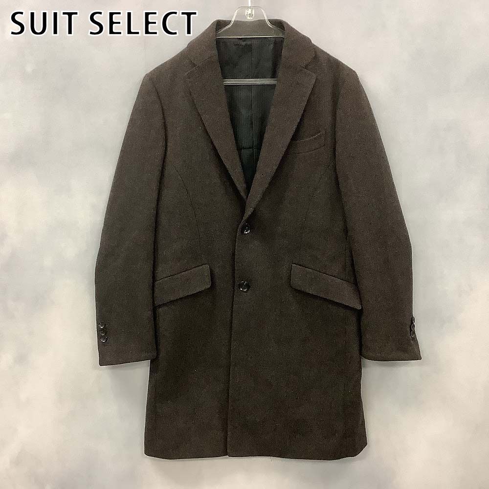 メンズ SUIT SELECT スーツセレクト チェスターコート