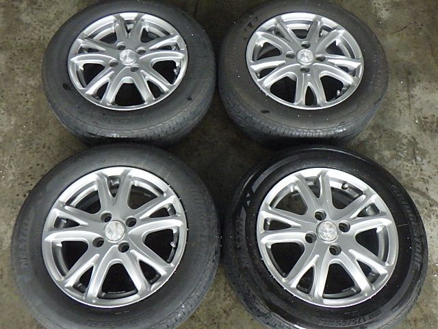 232 760 CALUM アルミホイール＆ラジアルタイヤ 175 65 R 14 ４本セット