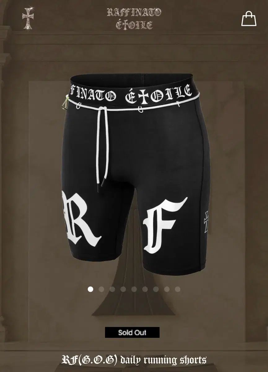 ラフィナート エトワール デイリー ランニング ショーツ ブラック 52