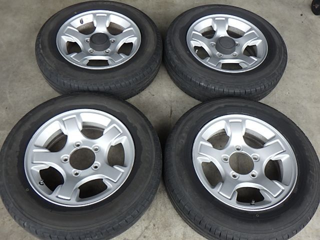 232 769 スズキ ジムニーアルミホイール＆ラジアルタイヤ 175 80 R 16 ４本セット
