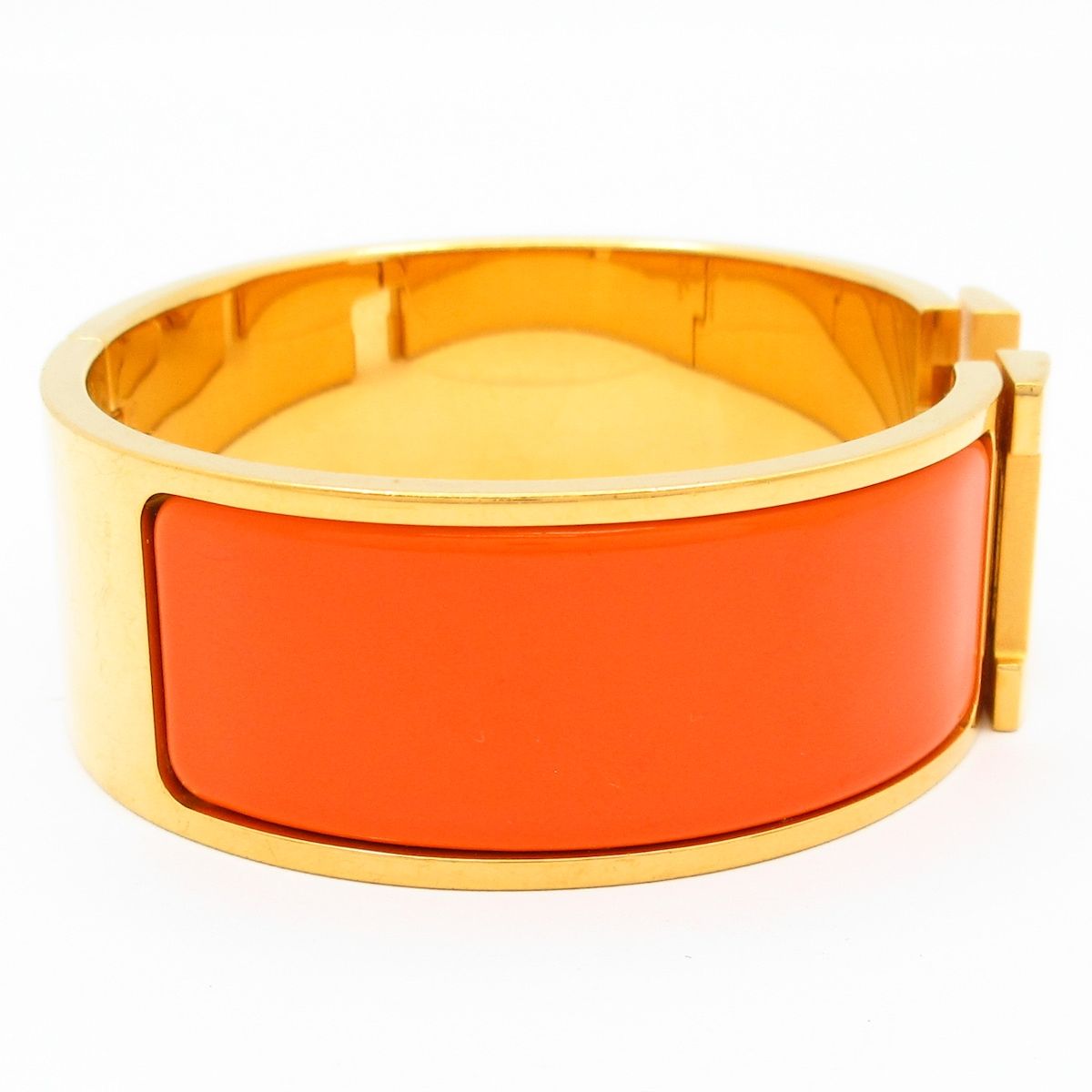 HERMES エルメス クリッククラック Hバングル エナメルブレスレット 