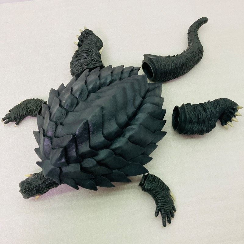 大怪獣ガメラ ビッグサイズソフビフィギュア 大映 TNHN 1999 当時物