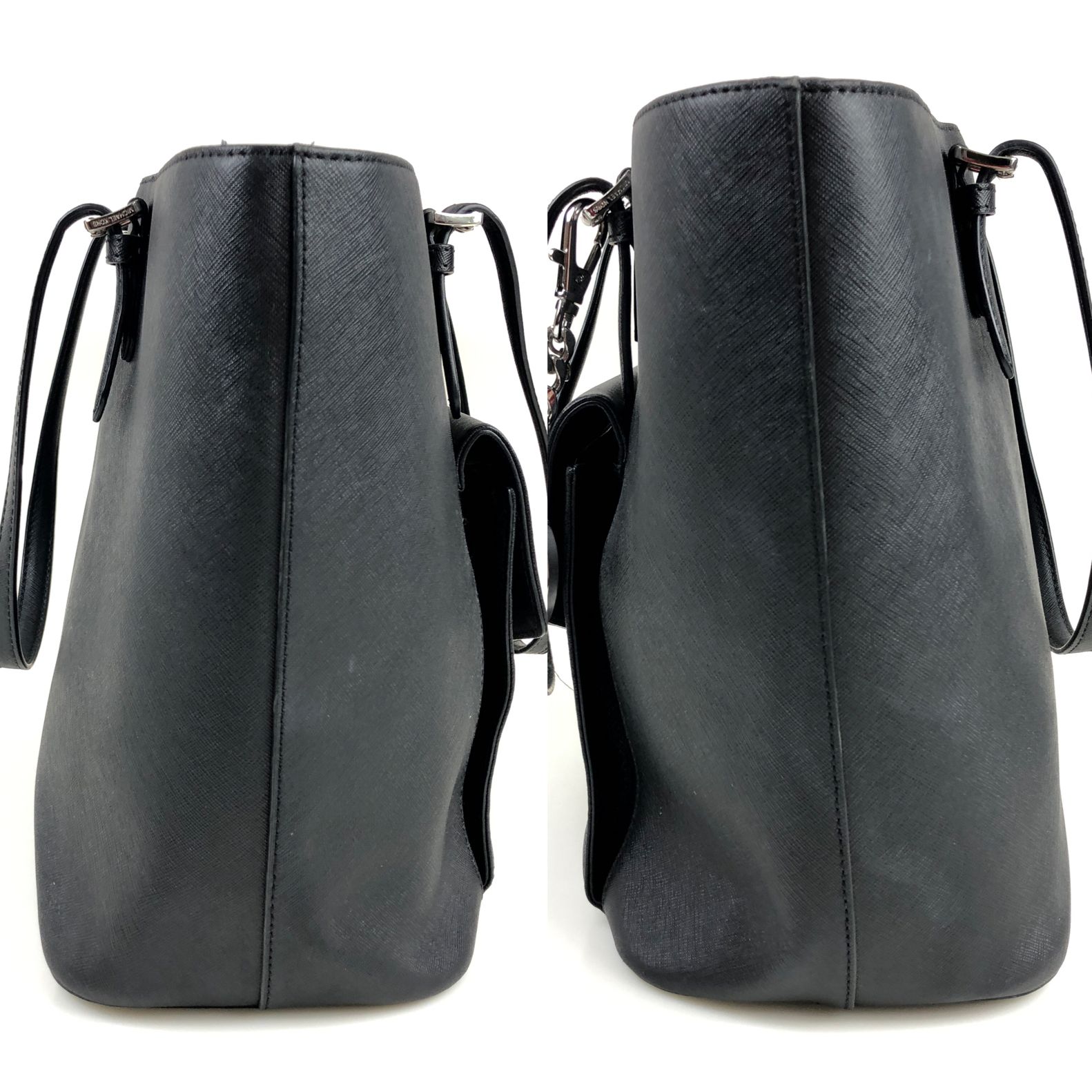 マイケルコース MICHAEL KORS トートバッグ レザー A4可 ブラック 匿名