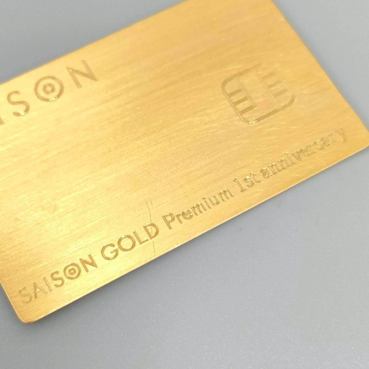 24金 K24 純金 田中貴金属 SAISON セゾンカード デザイン 9.17g D896