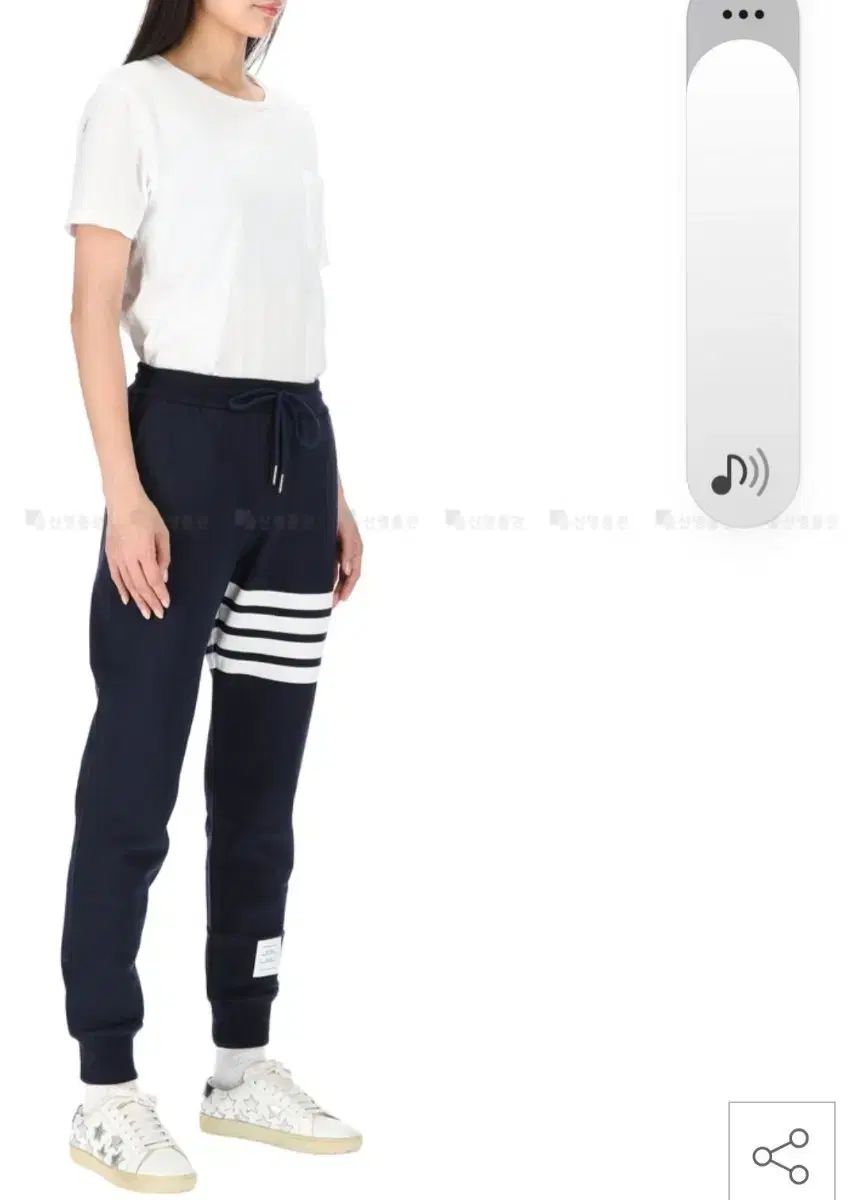 トム ブラウン ネイビー 3本線 トレーナー