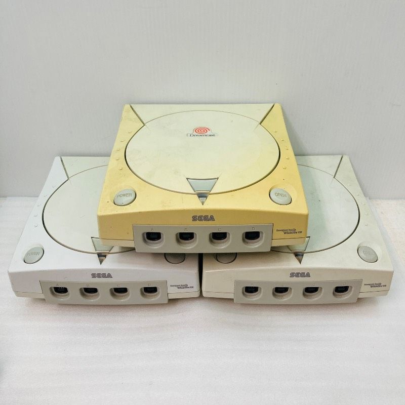 3台まとめ SEGA ドリームキャスト 本体 HKT 3000 BA 50