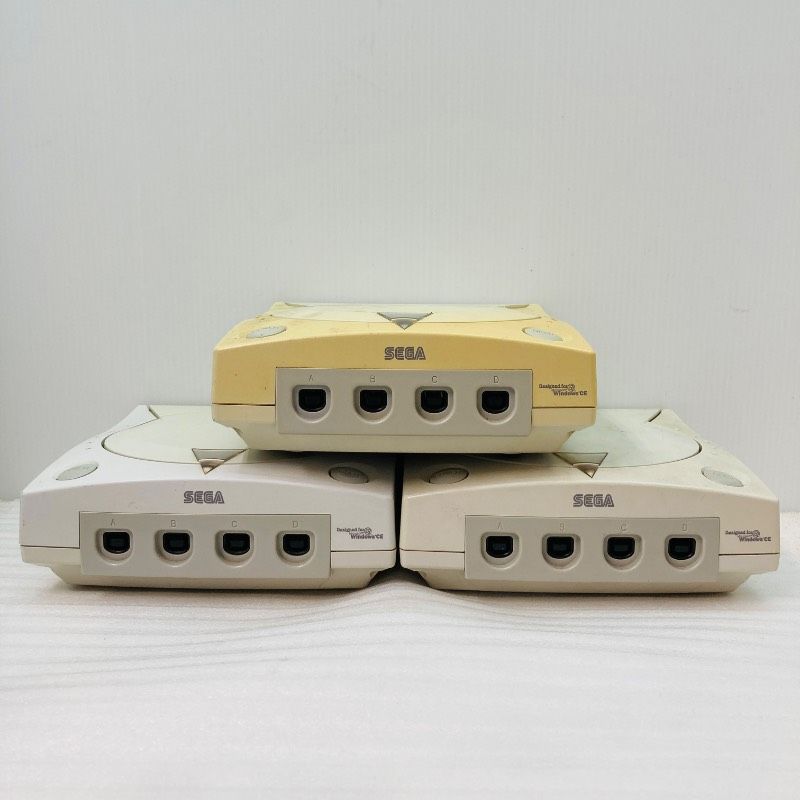 3台まとめ SEGA ドリームキャスト 本体 HKT-3000 BA 50