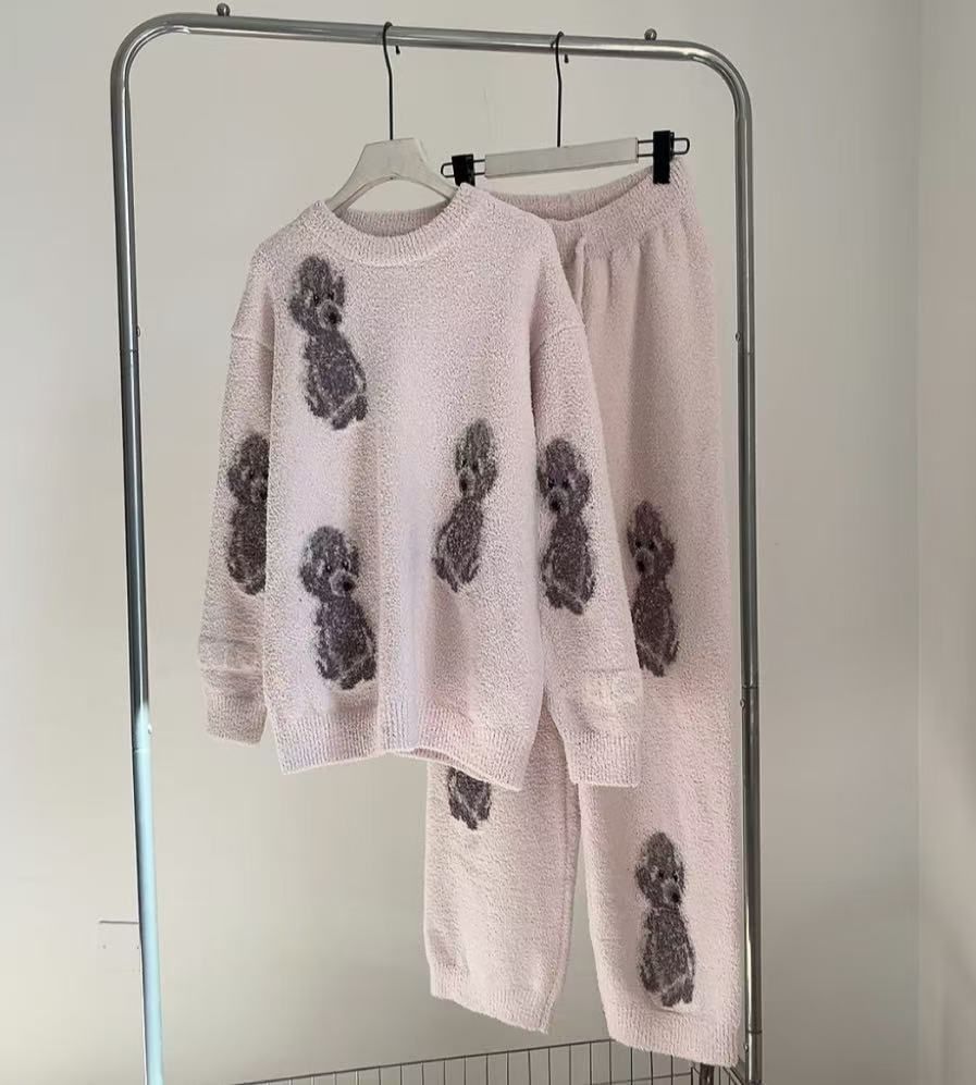 gelato pique ジェラートピケ トイプードル ジャガードプルオーバー