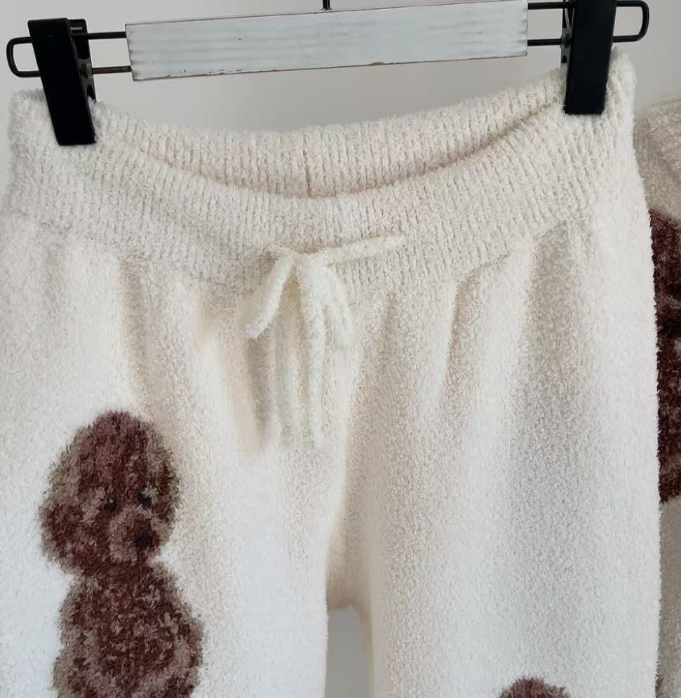  gelato pique ジェラートピケ トイプードル ジャガードプルオーバー パジャマ ルームウェア パジャマ