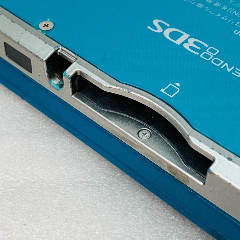 ジャンク】3DSハード ニンテンドー 3DS 本体 CTR-001 アクアブルー 青