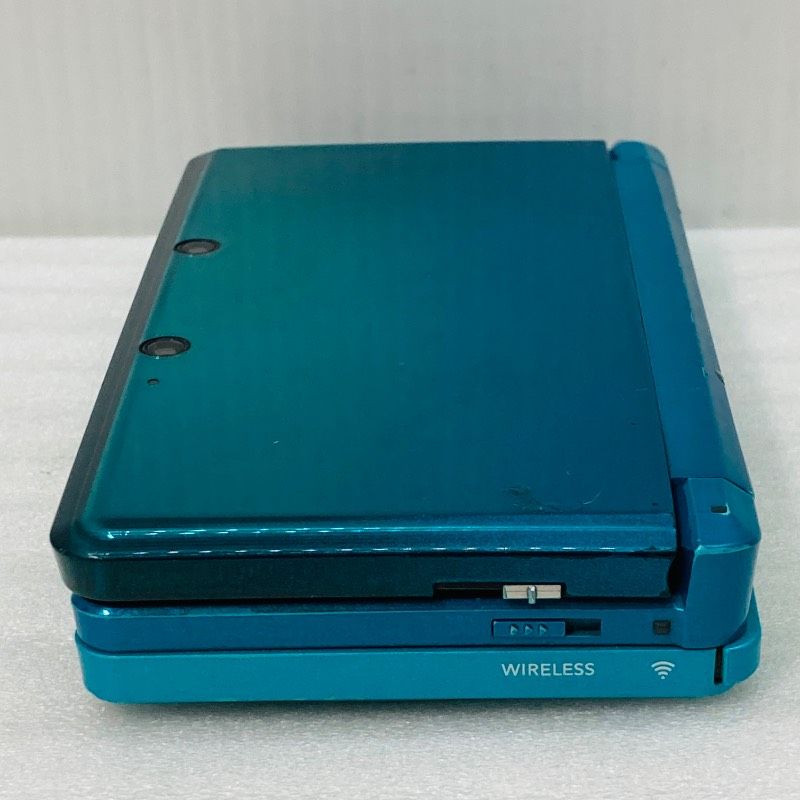 ジャンク】3DSハード ニンテンドー 3DS 本体 CTR-001 アクアブルー 青