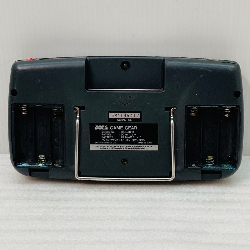 ジャンク】当時物 レトロ SEGA ゲームギア HGG-3210 セガ GAME GEAR