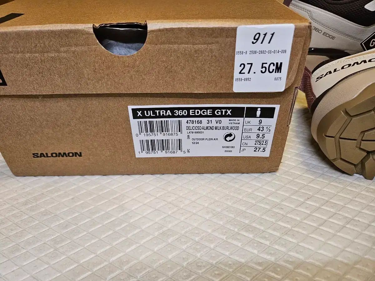  サロモン登山靴 ウルトラ360 エッジ ゴアテックス 275 登山靴 トレッキングシューズ アウトドアシューズ