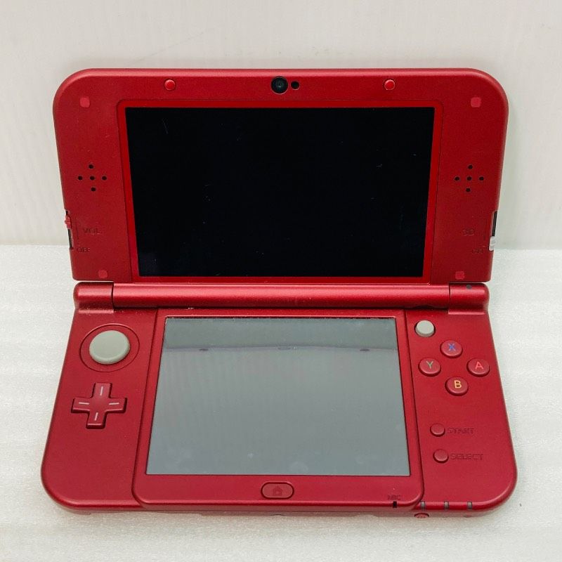 取説付き 3 DSハード Newニンテンドー DS LL 本体 RED-001 メタリックレッド 赤 BR 17
