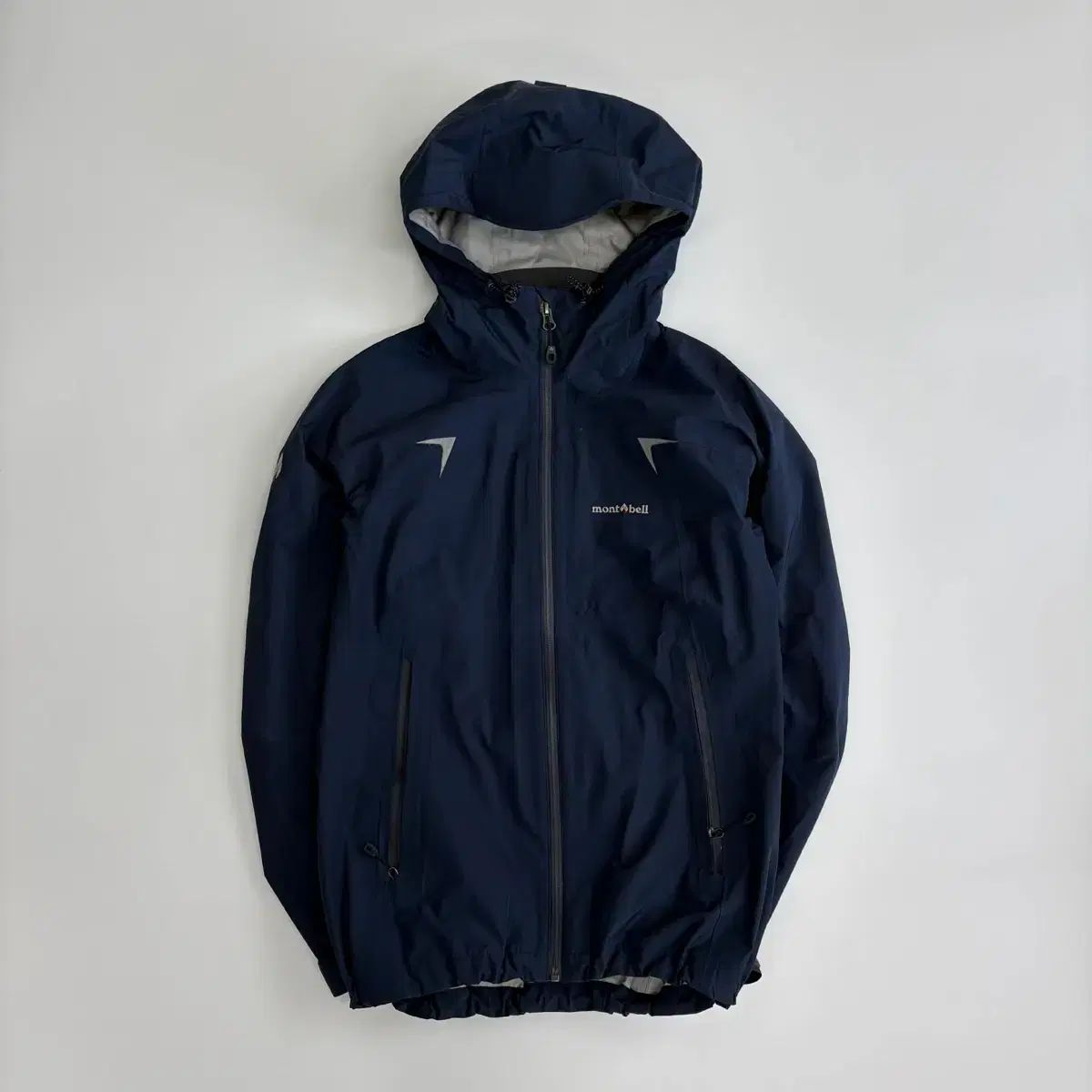 mont-bell モンベル ゴアテックス ネイビー ガールズ ウィンドブレーカー ジャケット