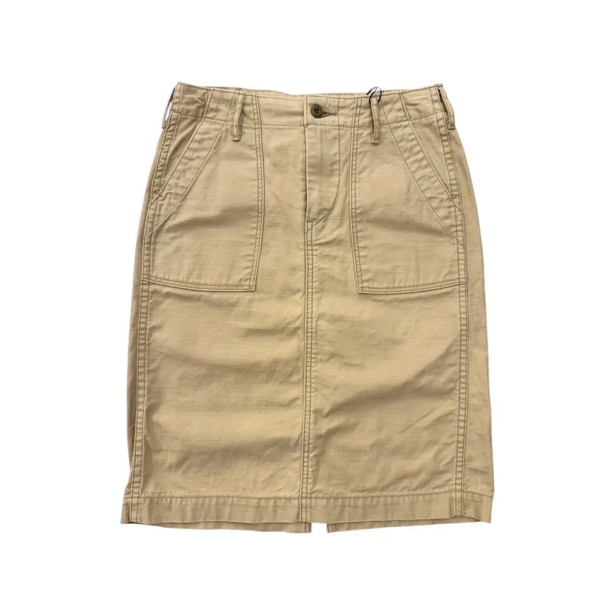 ORSLOW オアスロウ ファティーグ ミディ スカート ベージュ