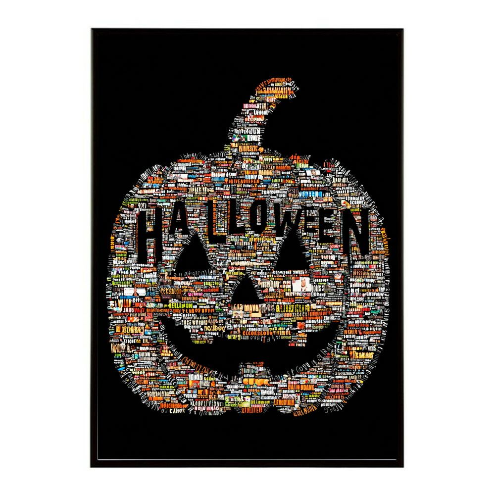 ロー　ハロウィンデザインシート B2サイズ（約51x73cm）】【lm-poster-1661】【フレーム付き