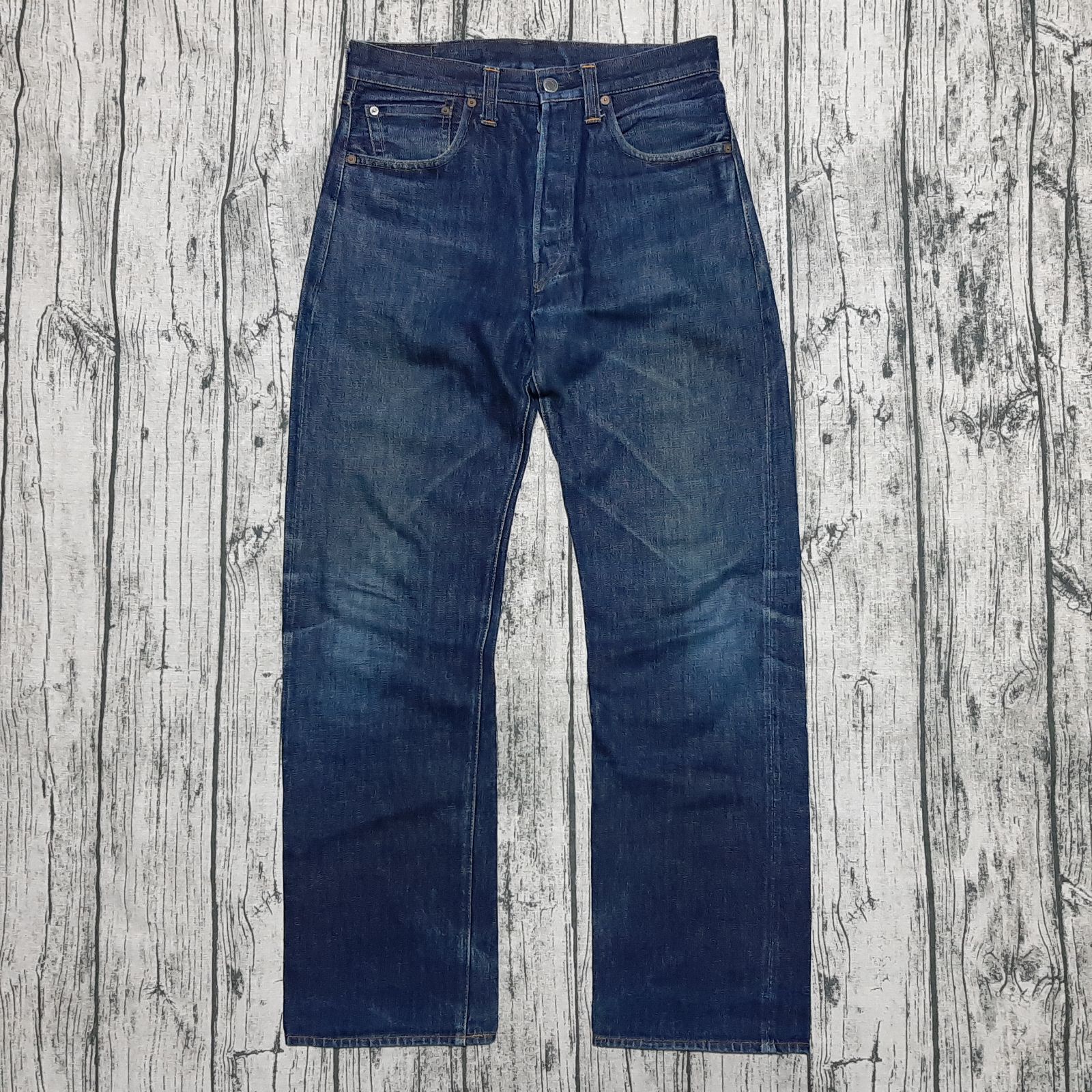 W33】 雰囲気系 99年 バレンシア製 LEVI'S 501XX 1947 レザーパッチ 鬼