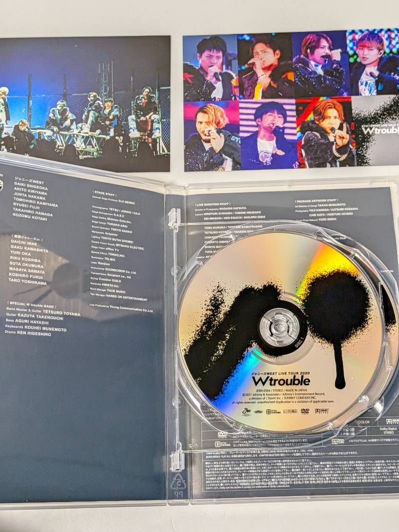 WEST. 通常盤ライブDVD 12本セット まとめ売り なにわ侍 ハローTOKYO