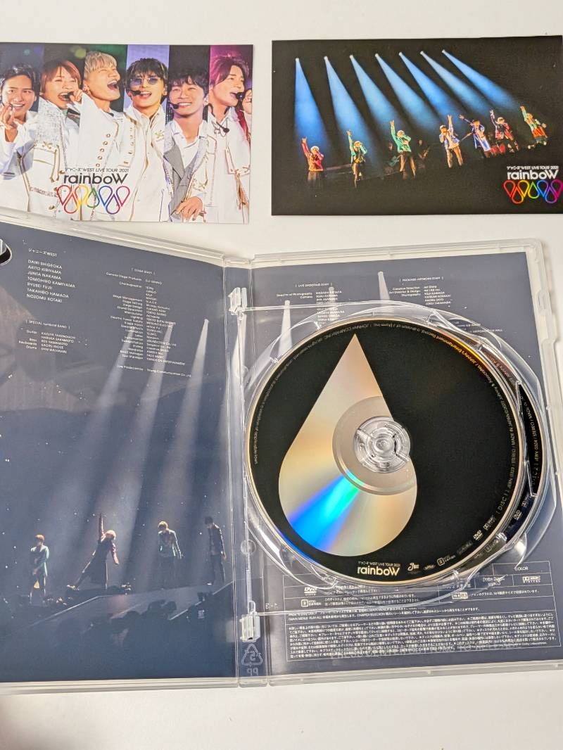 WEST. 通常盤ライブDVD 12本セット まとめ売り なにわ侍 ハローTOKYO