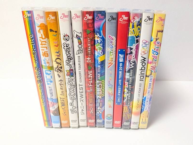 WEST 通常盤ライブDVD 12本セット なにわ侍 ハローTOKYO!! ～ LIVE TOUR 2025 Mixed Juice