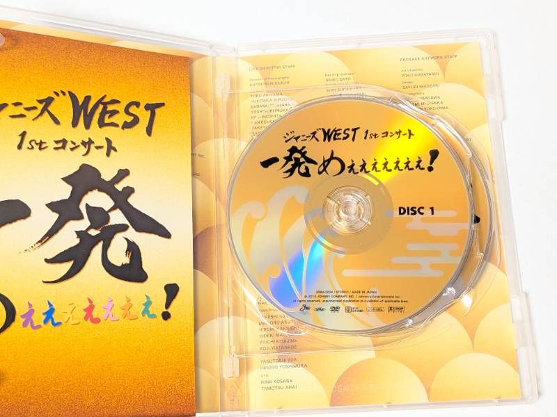 WEST. 通常盤ライブDVD 12本セット まとめ売り なにわ侍 ハローTOKYO