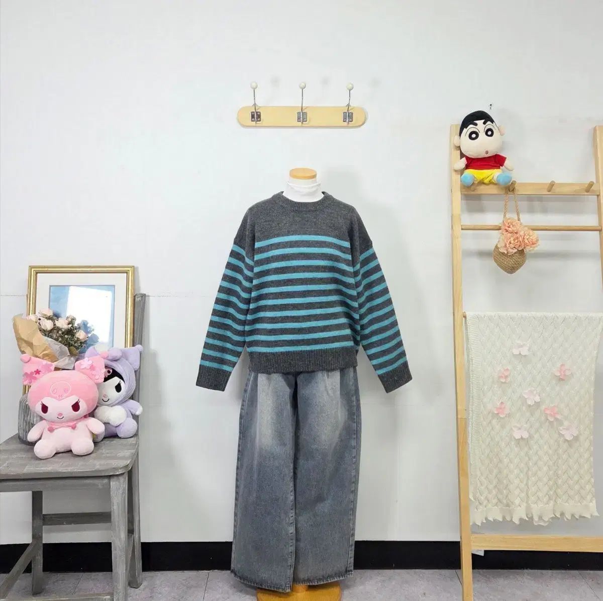 美品 エヴァムエヴァ♡プレスウールコート リバーコート ノーカラー モカ 日本製 美品 エヴァムエヴァ♡プレスウールコート リバーコート ノーカラー