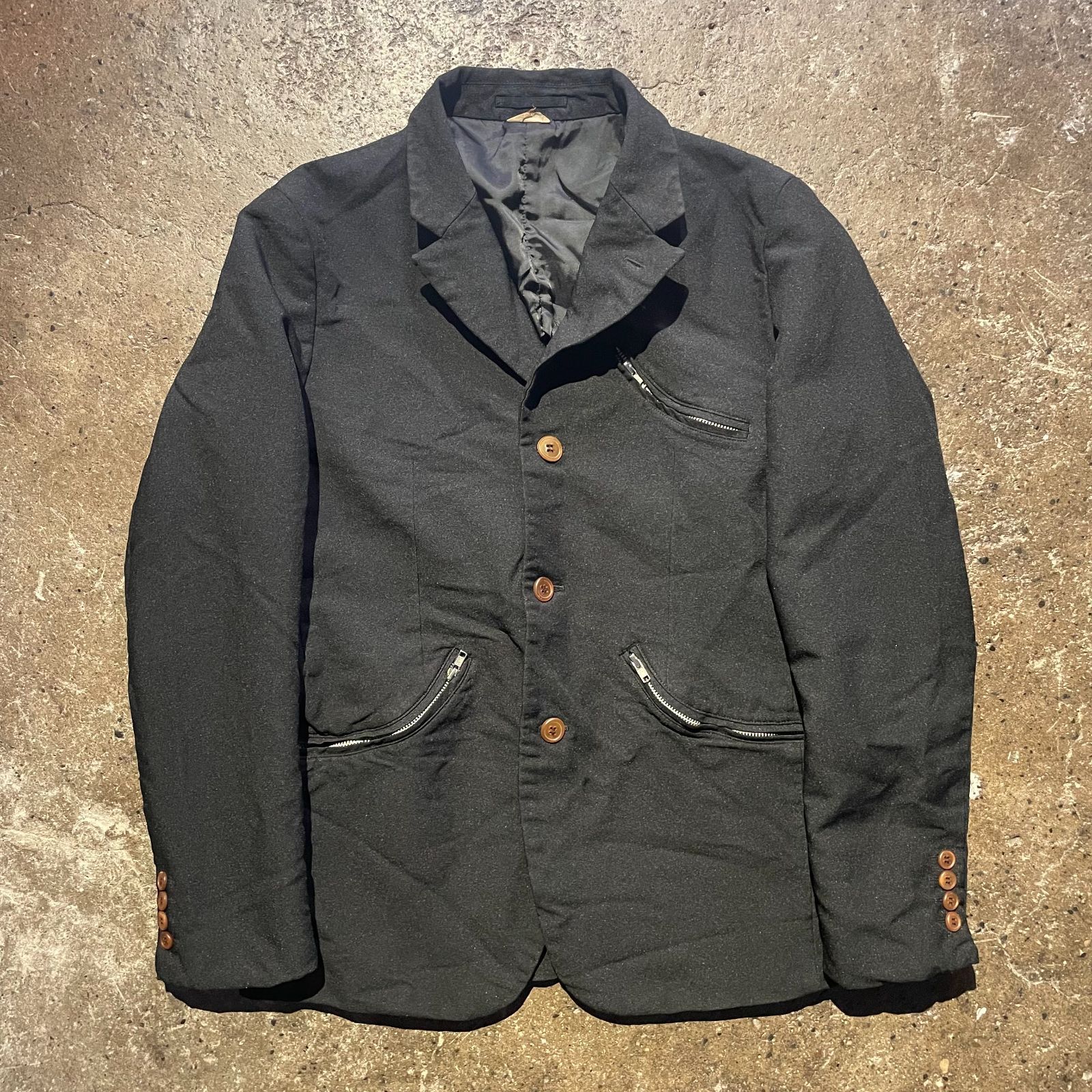 COMME des GARCONS HOMME DEUX　ポリ縮テーラードJKT COMME des GARCONS HOMME DEUX テーラードジャケット