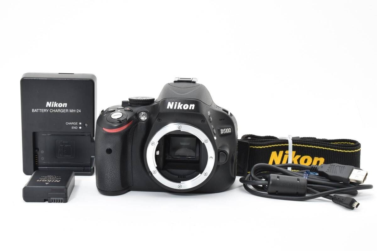 ☆極美品☆《ショット数456回 》ニコン Nikon D5100 ボディ #873b 