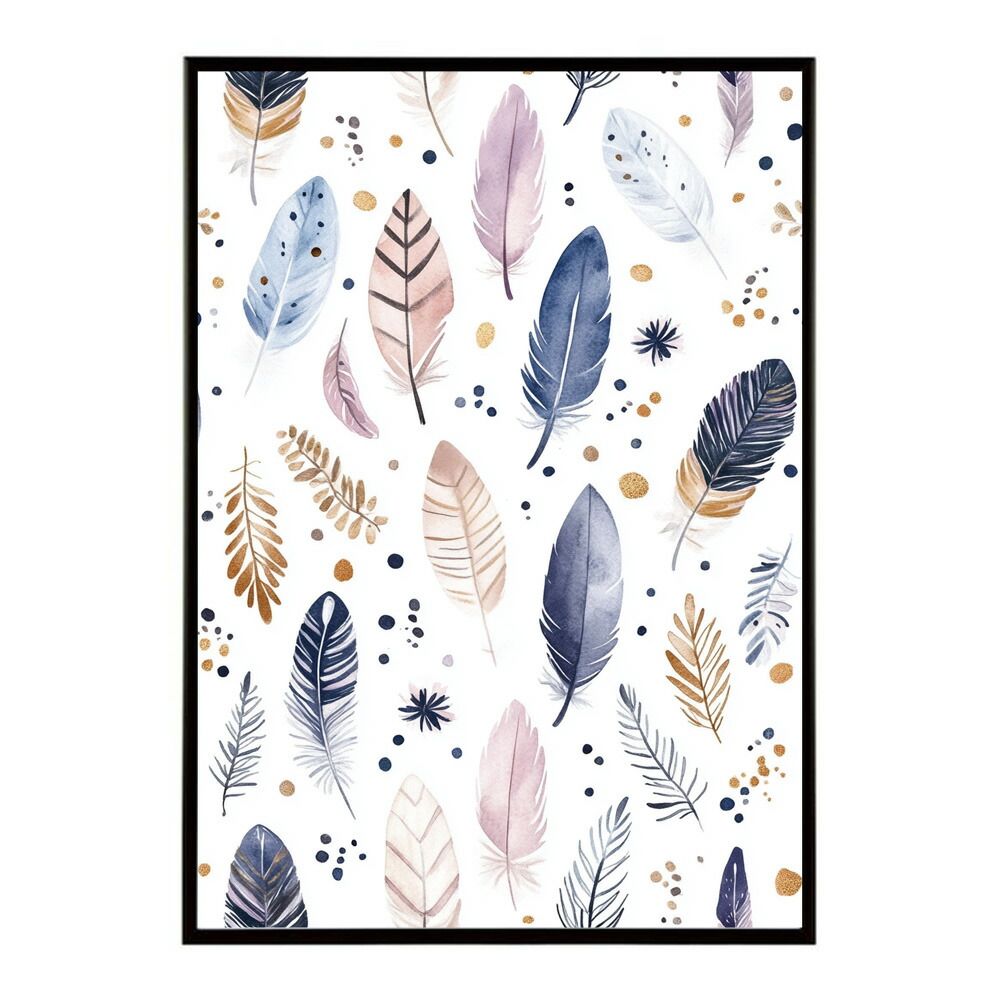 B1サイズ（約73x103cm）】【lm-poster-1780】【フレーム付き】フェザー