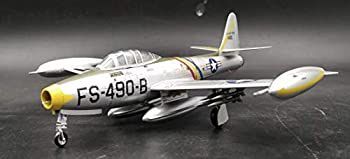 【-非常に良い】Easy Model USA F-84E 51-490 523 FES LtCol 1/72 飛行機仕上げ飛行機