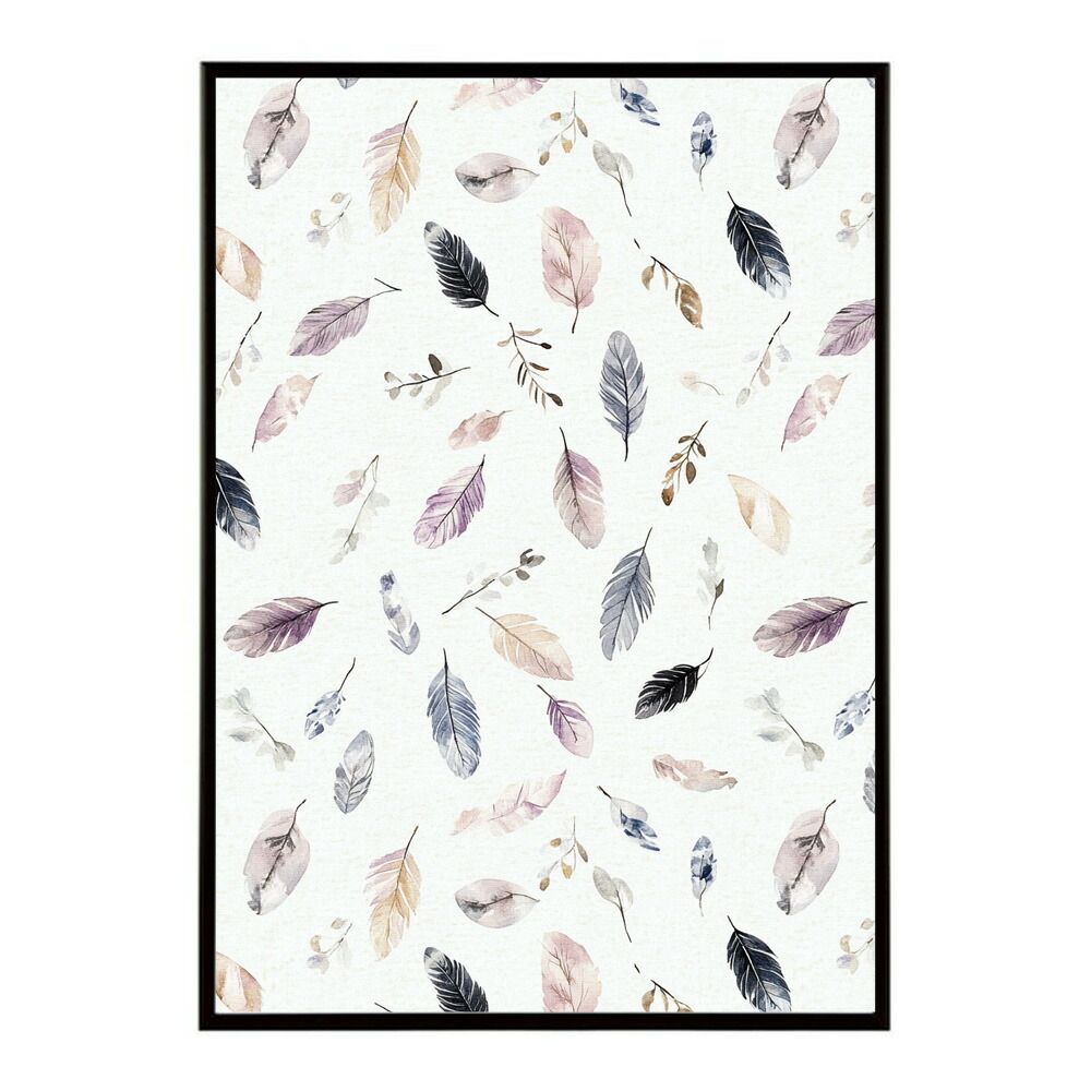 B2サイズ（約51x73cm）】【lm-poster-1785】【フレーム付き】フェザー