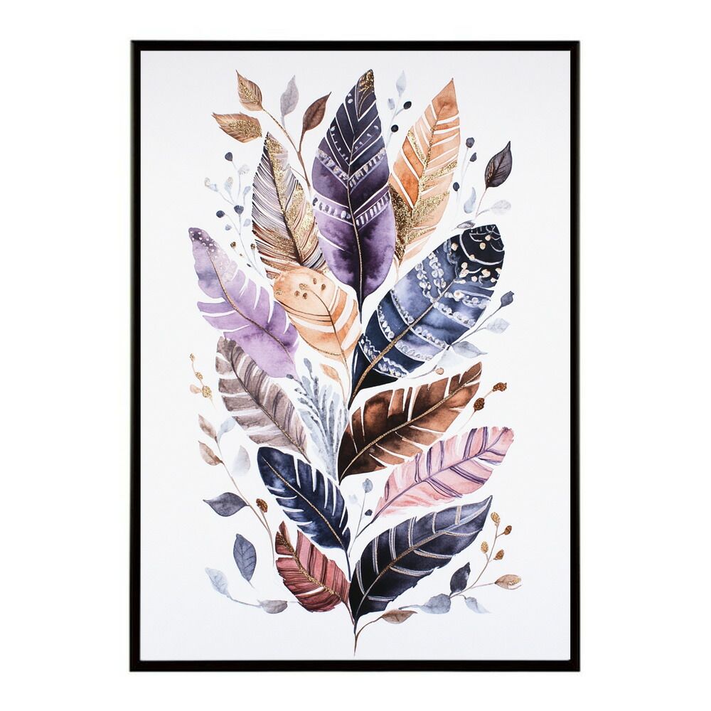 B2サイズ（約51x73cm）】【lm-poster-1854】【フレーム付き】フェザー