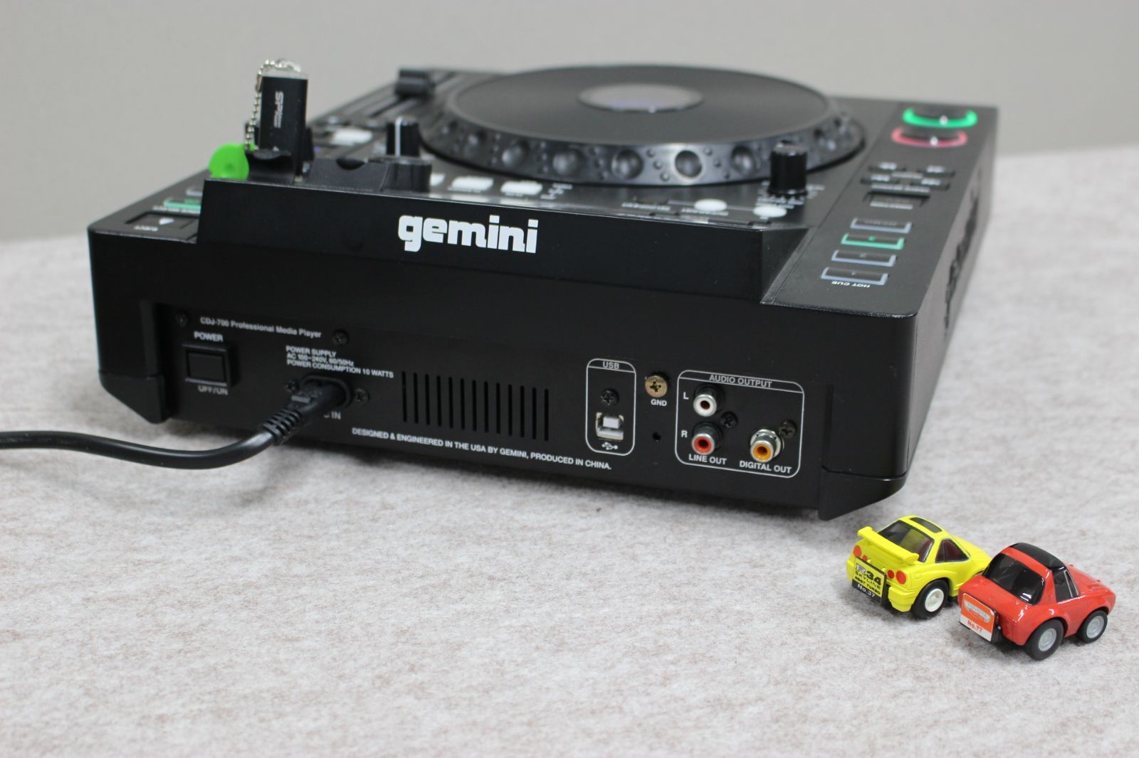 GEMINI CD/SD/USB DJ 割引 MEDIA PLAYER CDJ-700 New In Box Gemini