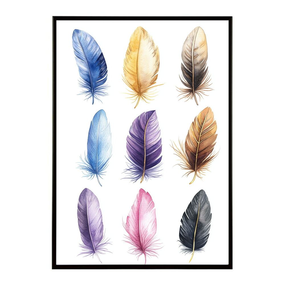 フォトフレーム A2サイズ（約42x59cm）】【lm-poster-1831】【フレーム付き】フェザー