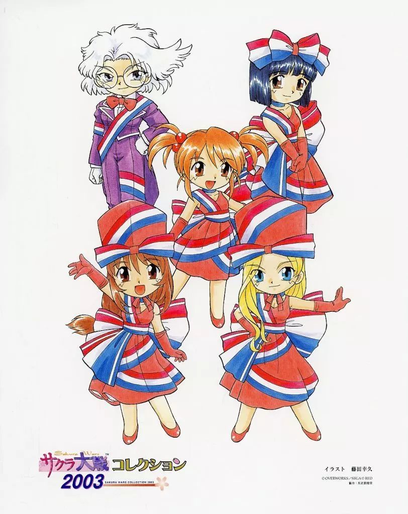 中古】原画イラストボード サクラ大戦 コレクション2003 複製原画 B