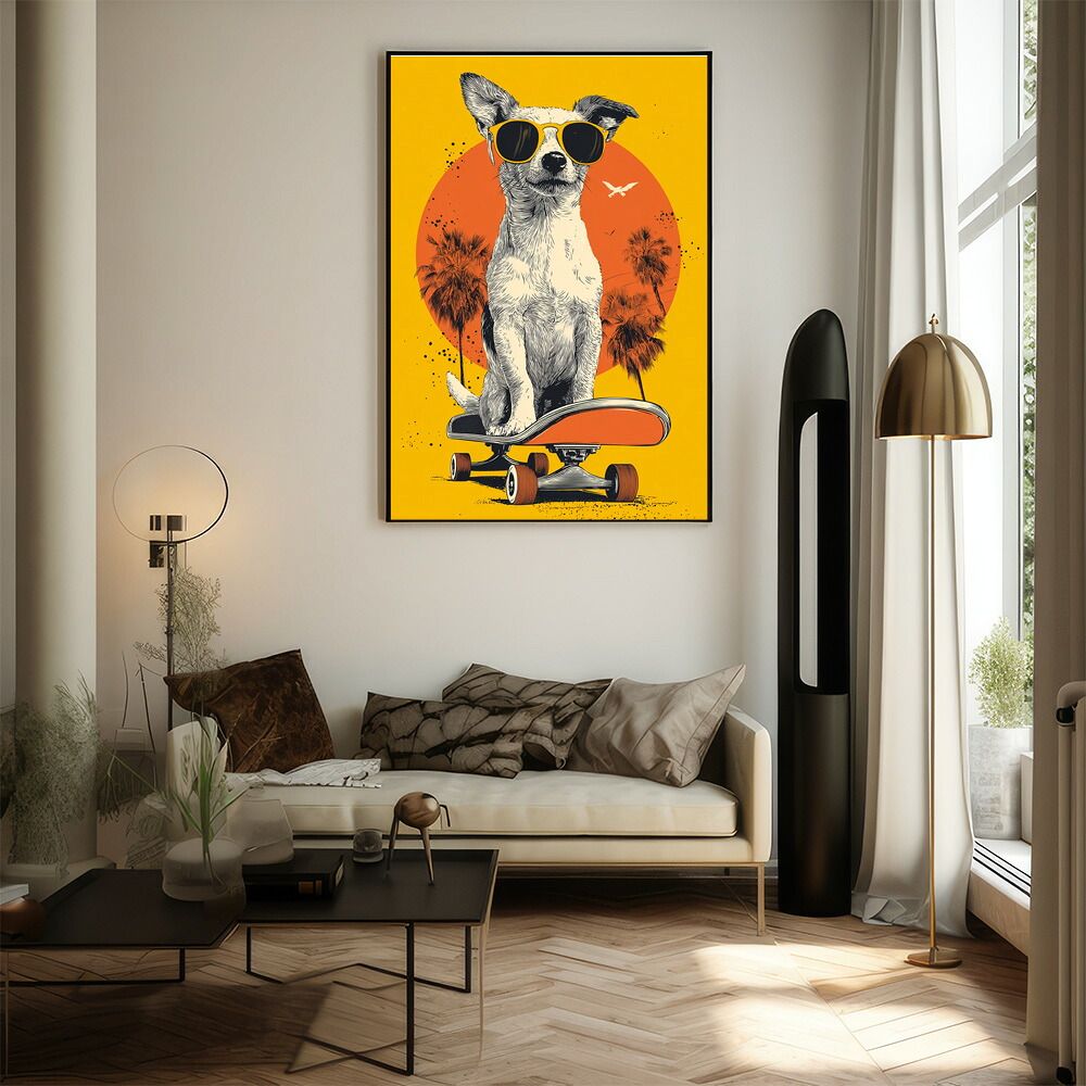 A3サイズ（約30×42cm）】【lm-poster-1876】【フレーム付き】カラフル