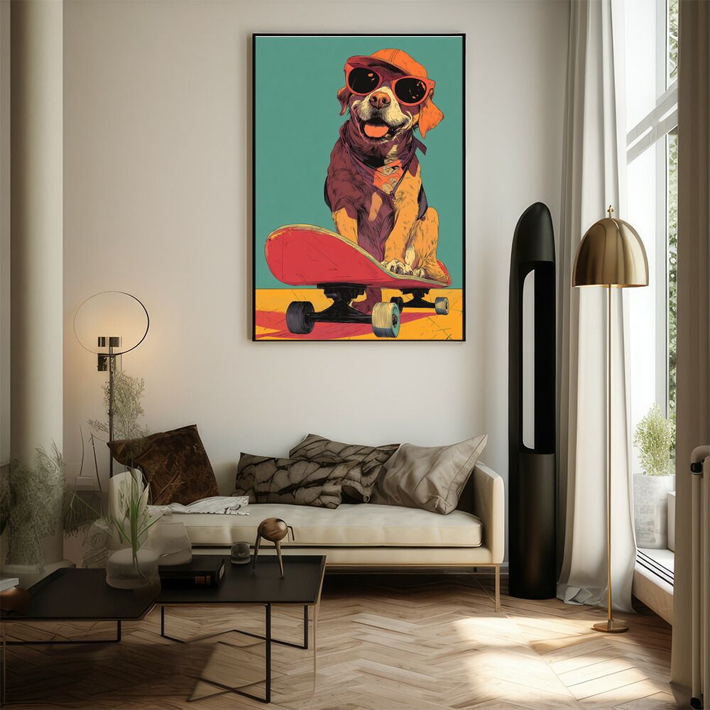 B2サイズ（約51x73cm）】【lm-poster-1881】【フレーム付き】カラフル