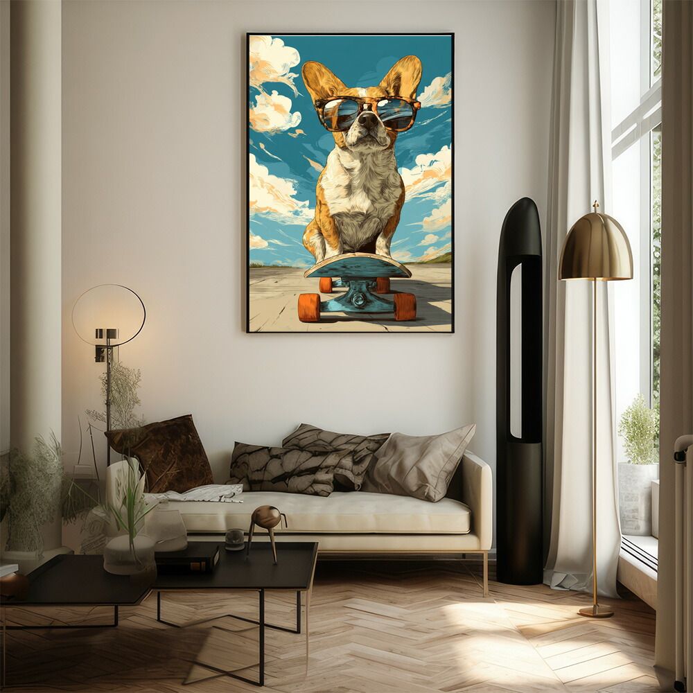 B2サイズ（約51x73cm）】【lm-poster-1884】【フレーム付き】カラフル