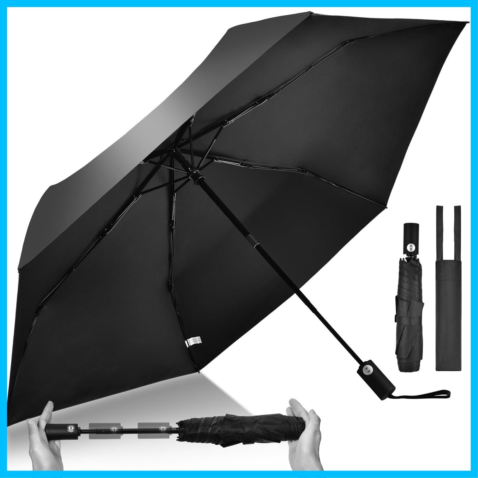 人気商品】手動 超撥水 メンズ メンズ 折畳傘 強風に強い 耐風 頑丈