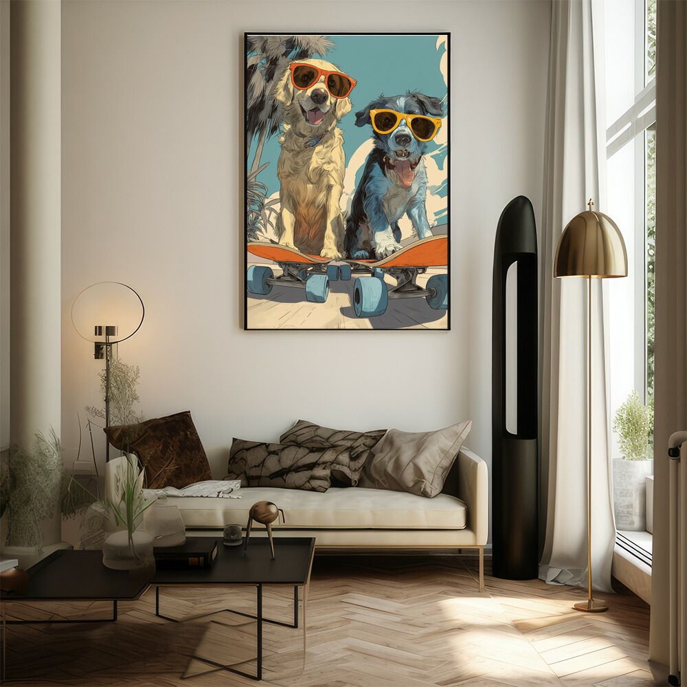 B2サイズ（約51x73cm）】【lm-poster-1894】【フレーム付き】カラフル