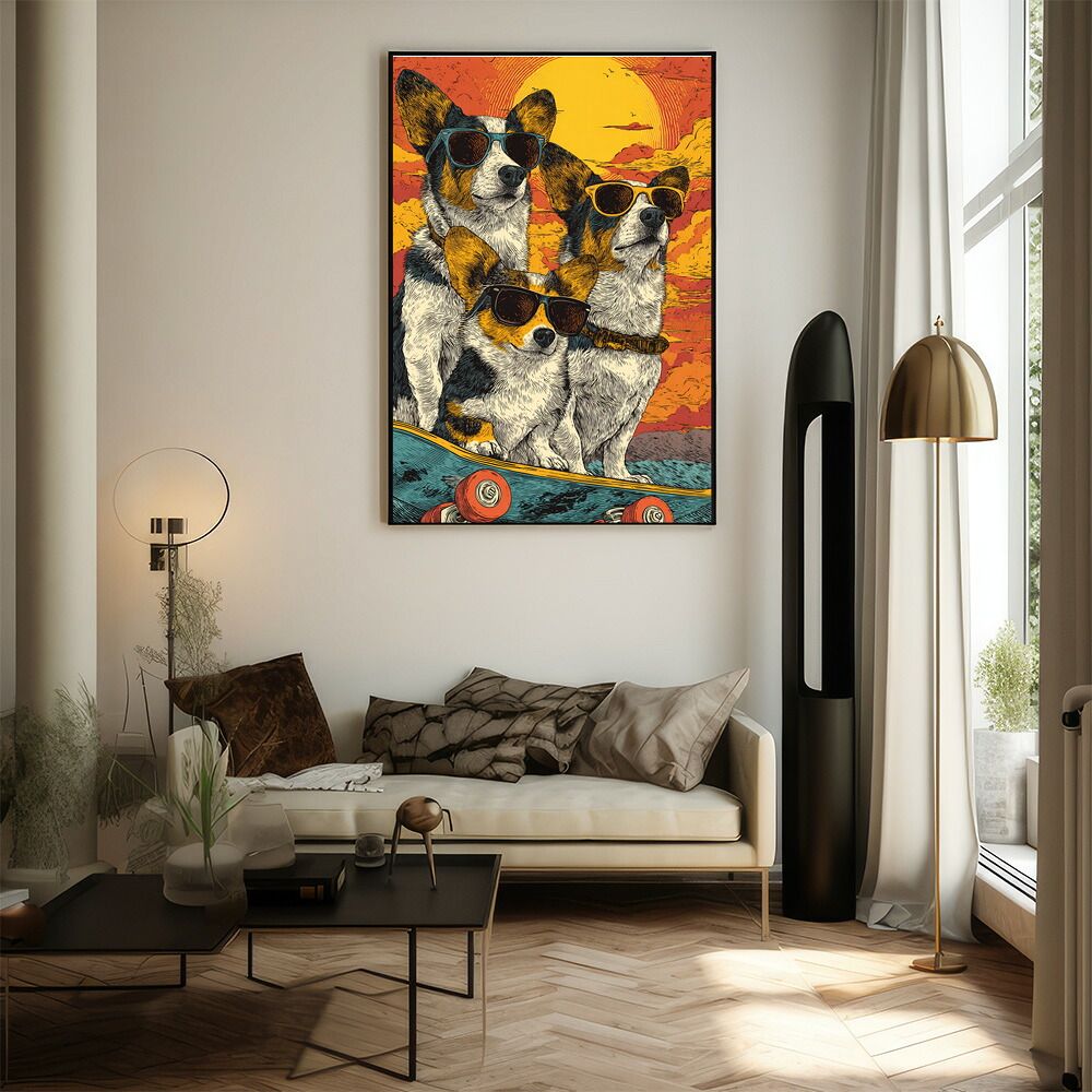 【非売品】ぶり～ど! Breed-. B2 サイズ ポスター B2サイズ（約51x73cm）】【lm-poster-1904】【フレーム付き】カラフル