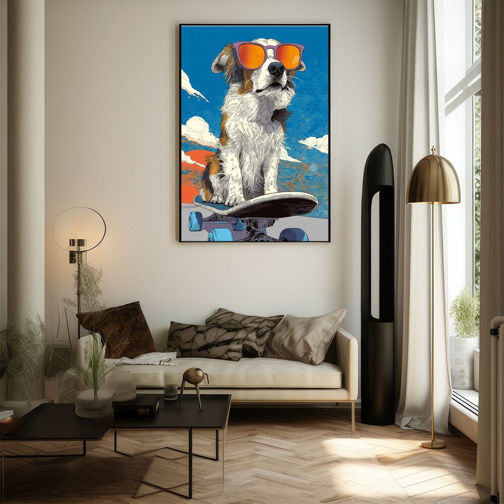 B2サイズ（約51x73cm）】【lm-poster-1906】【フレーム付き】カラフル