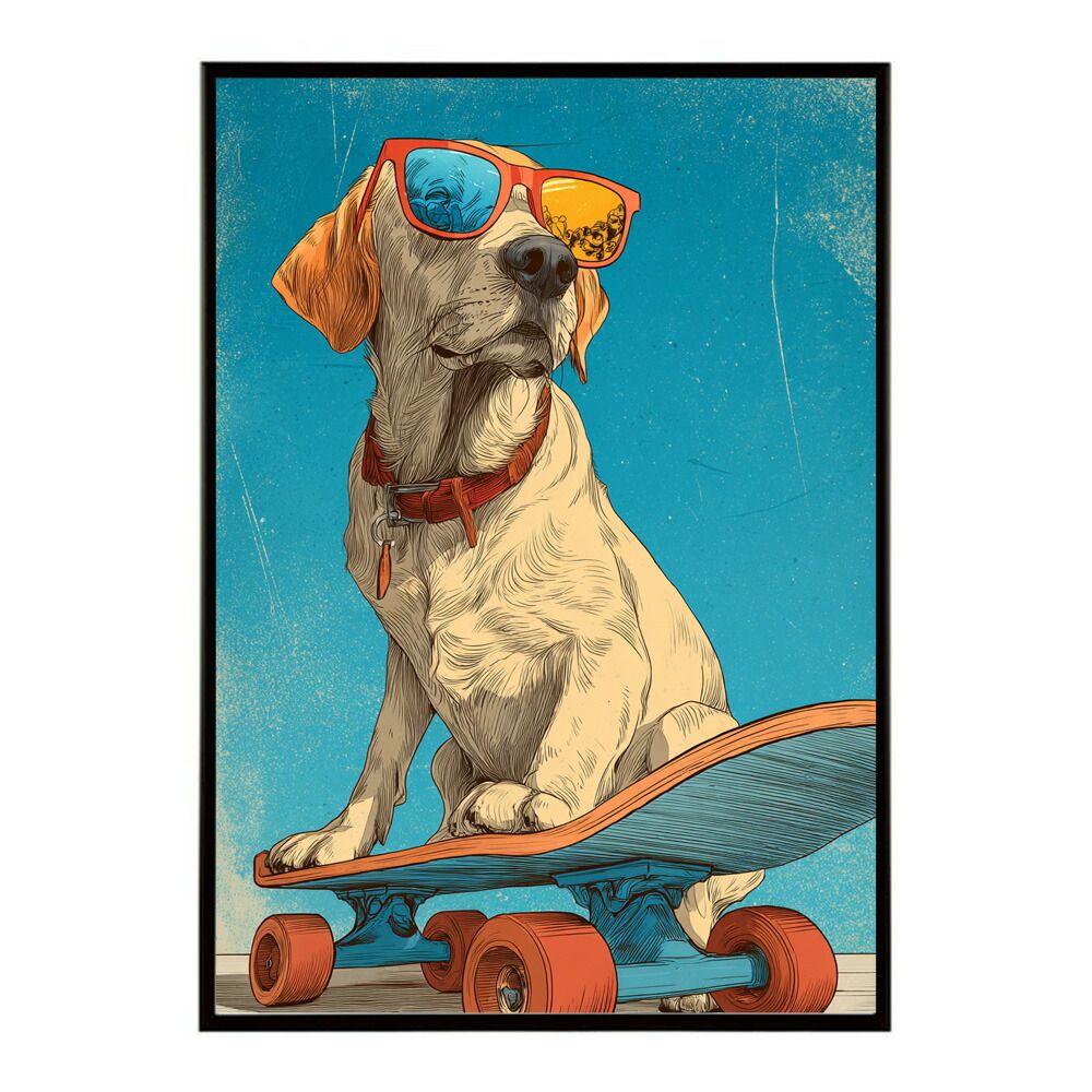 B2サイズ（約51x73cm）】【lm-poster-1904】【フレーム付き】カラフル