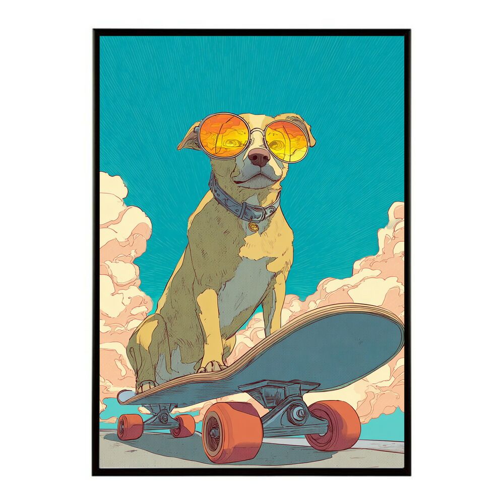 A1サイズ（約59x84cm）】【lm-poster-1918】【フレーム付き】カラフル