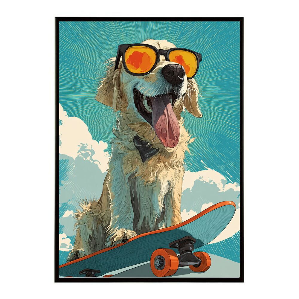 A1サイズ（約59x84cm）】【lm-poster-1971】【フレーム付き】カラフル